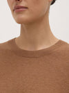 ASSEMBLY LABEL VANYA COTTON CASHMERE BOXY KNIT TEE