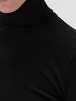 ASSEMBLY LABEL RIB ROLL NECK LONG SLEEVE TEE