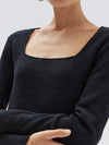 ASSEMBLY LABEL MEREDITH SQUARE NECK TOP