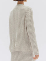 ASSEMBLY LABEL WOOL CASHMERE RIB TOP