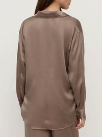 ASSEMBLY LABEL PIPPA SILK LONG SLEEVE SHIRT