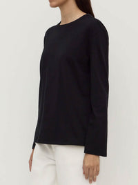 ASSEMBLY LABEL THEA LONG SLEEVE TEE WHITE