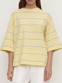 ASSEMBLY LABEL NORA STRIPE OVERSIZE TEE