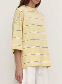 ASSEMBLY LABEL NORA STRIPE OVERSIZE TEE