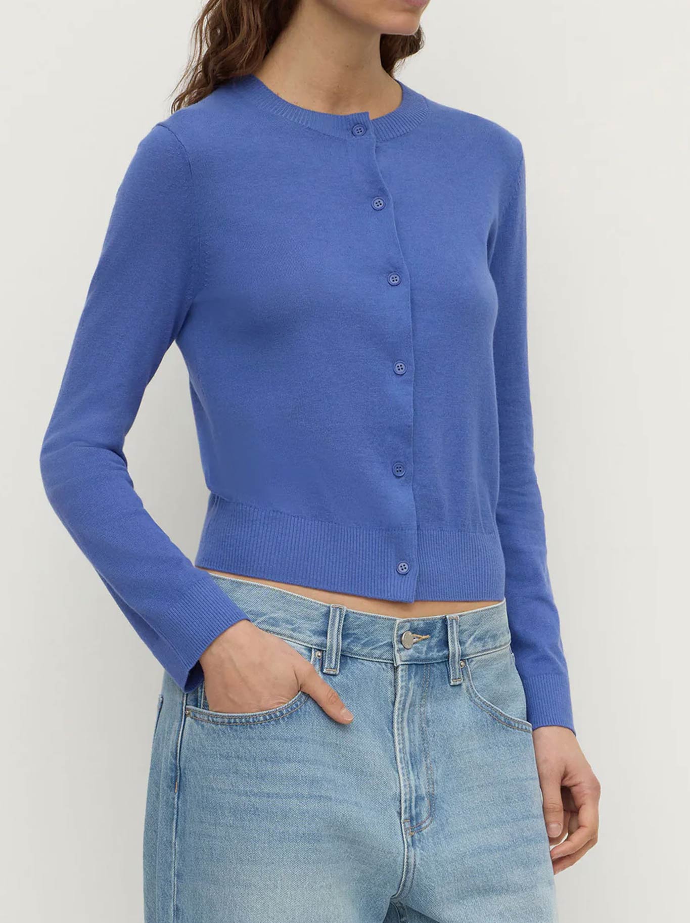 ASSEMBLY LABEL ORINA COTTON CASHMERE CARDI