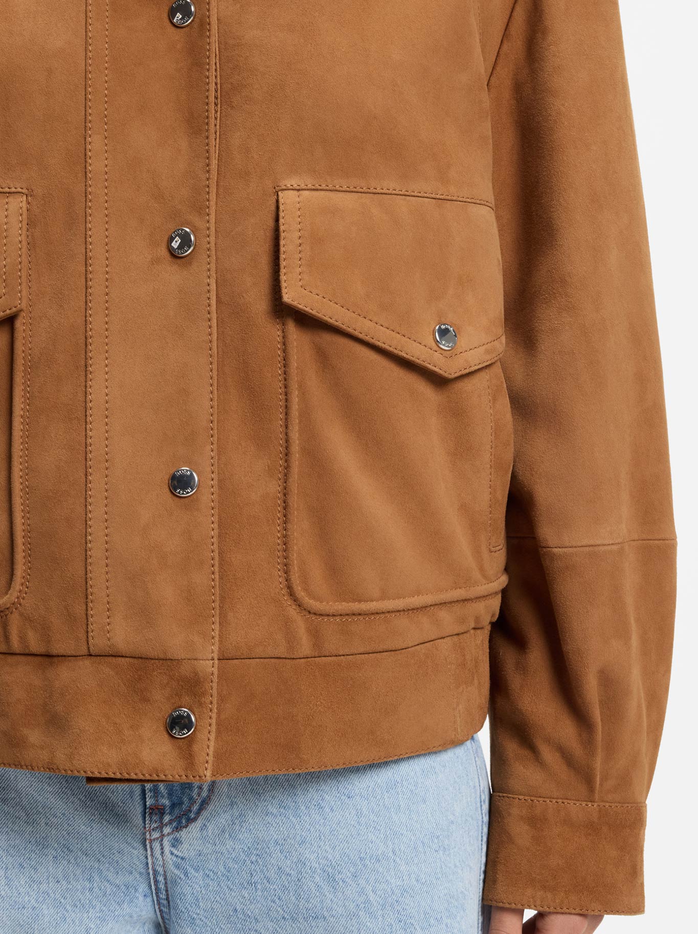 BOSS SABEA LEATHER JACKET