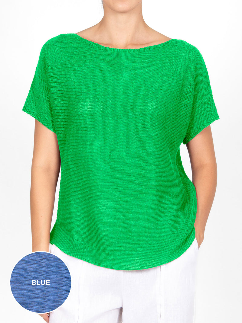BRIDGE & LORD HORIZONTAL KNIT TOP