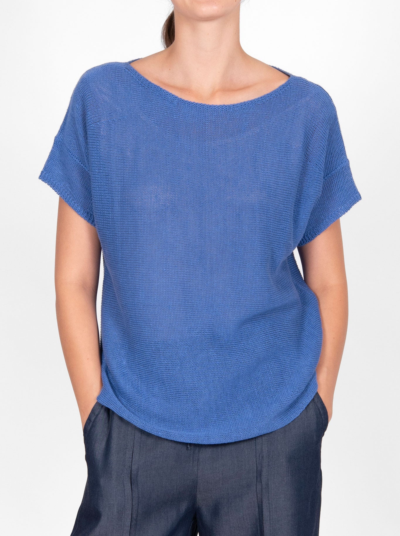 BRIDGE & LORD HORIZONTAL KNIT TOP