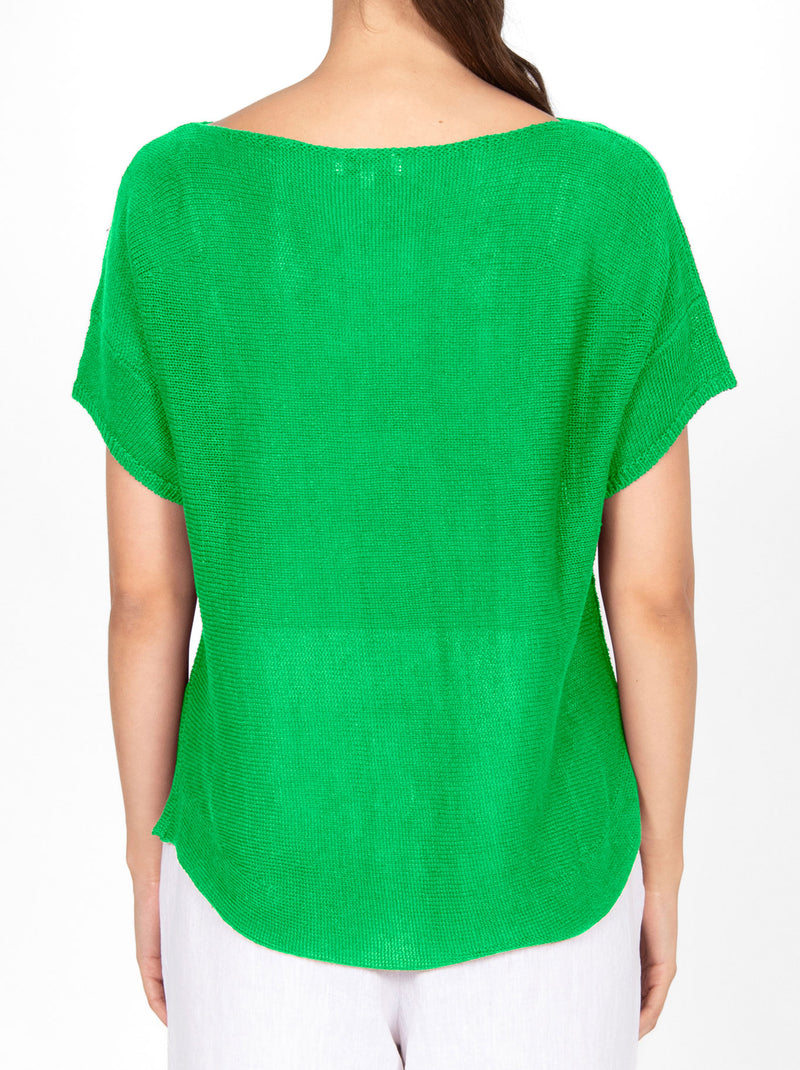 BRIDGE & LORD HORIZONTAL KNIT TOP