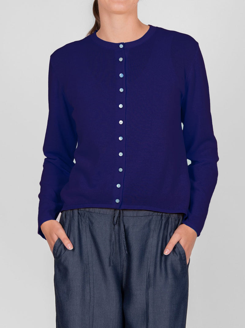 BRIDGE & LORD CURVED HEM CARDI