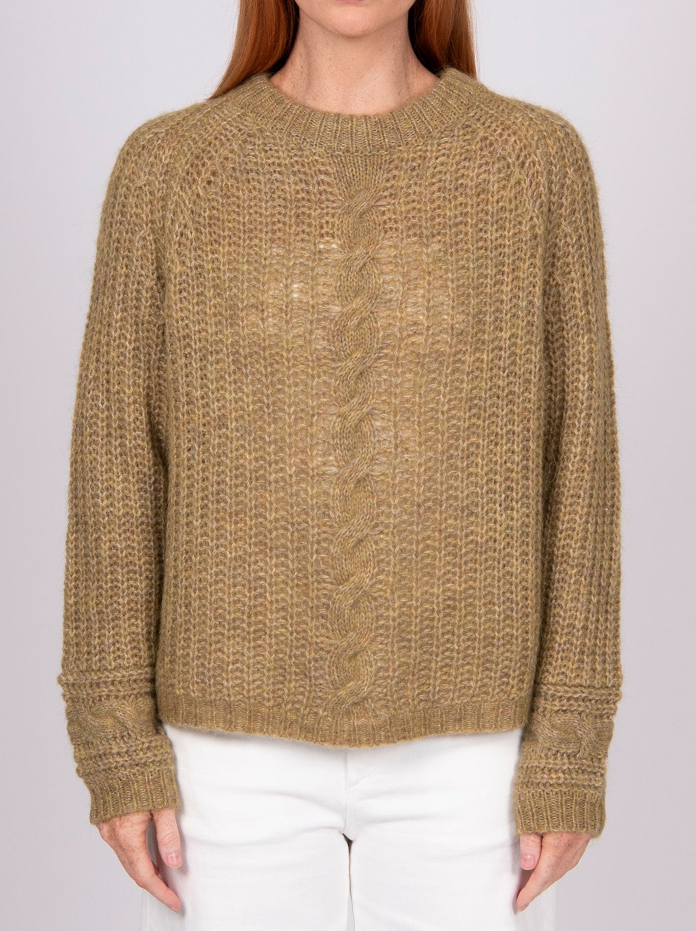 BRIDGE & LORD ALPACA CABLE PULLOVER