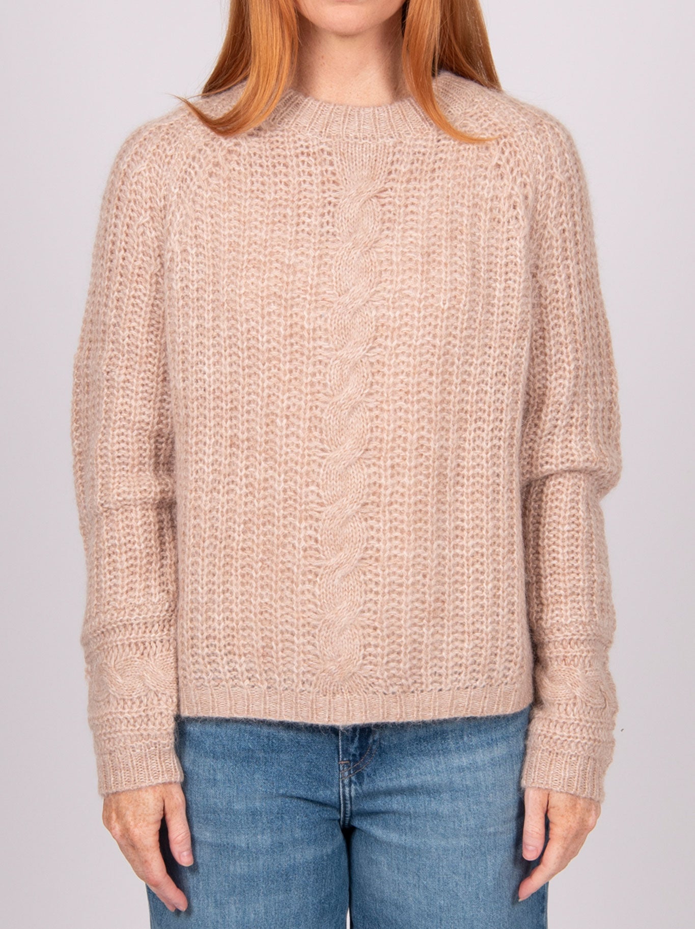 BRIDGE & LORD ALPACA CABLE PULLOVER