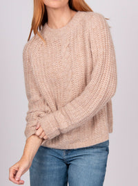 BRIDGE & LORD ALPACA CABLE PULLOVER