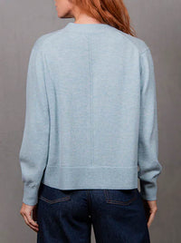 BRIDGE & LORD VEE RELAXED CROP CARDI