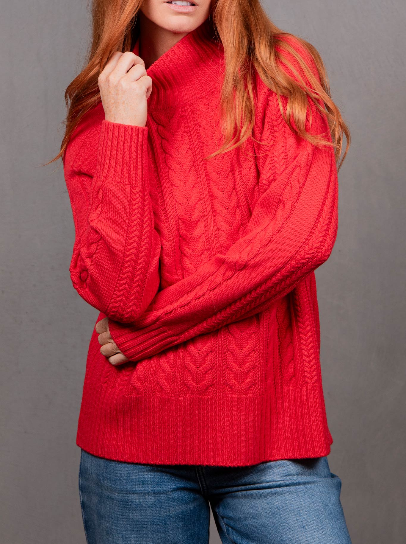BRIDGE & LORD CABLE PULLOVER