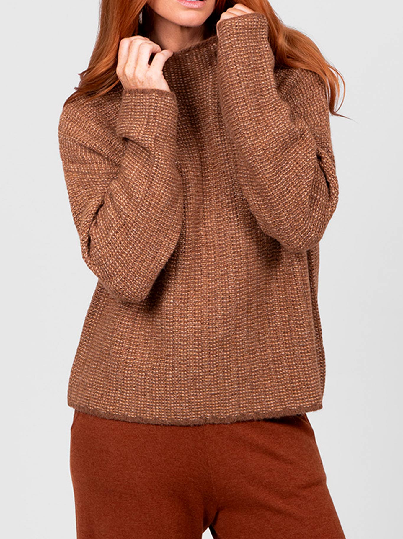 BRIDGE & LORD LINKS STRIPE PULLOVER