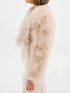 BÜBISH MANHATTAN FEATHER CROP JACKET