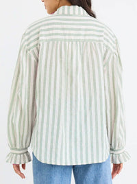 BY ROSA CONNECTION STRIPE SHIRT