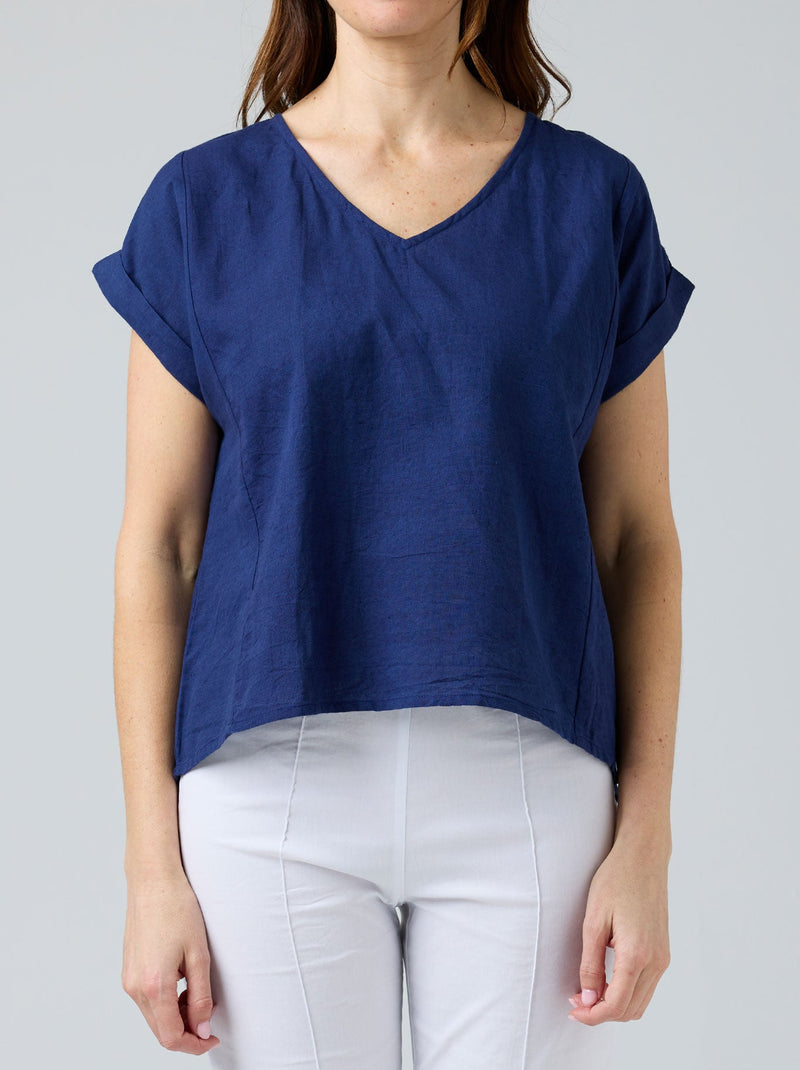 CAKE TALIA LINEN TOP
