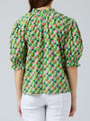 CAKE TIE NECK BLOUSE