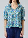 CAKE TIE NECK BLOUSE