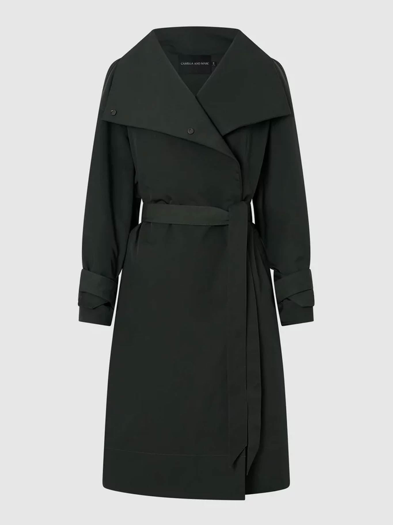 CAMILLA AND MARC GIA FUNNEL NECK COAT
