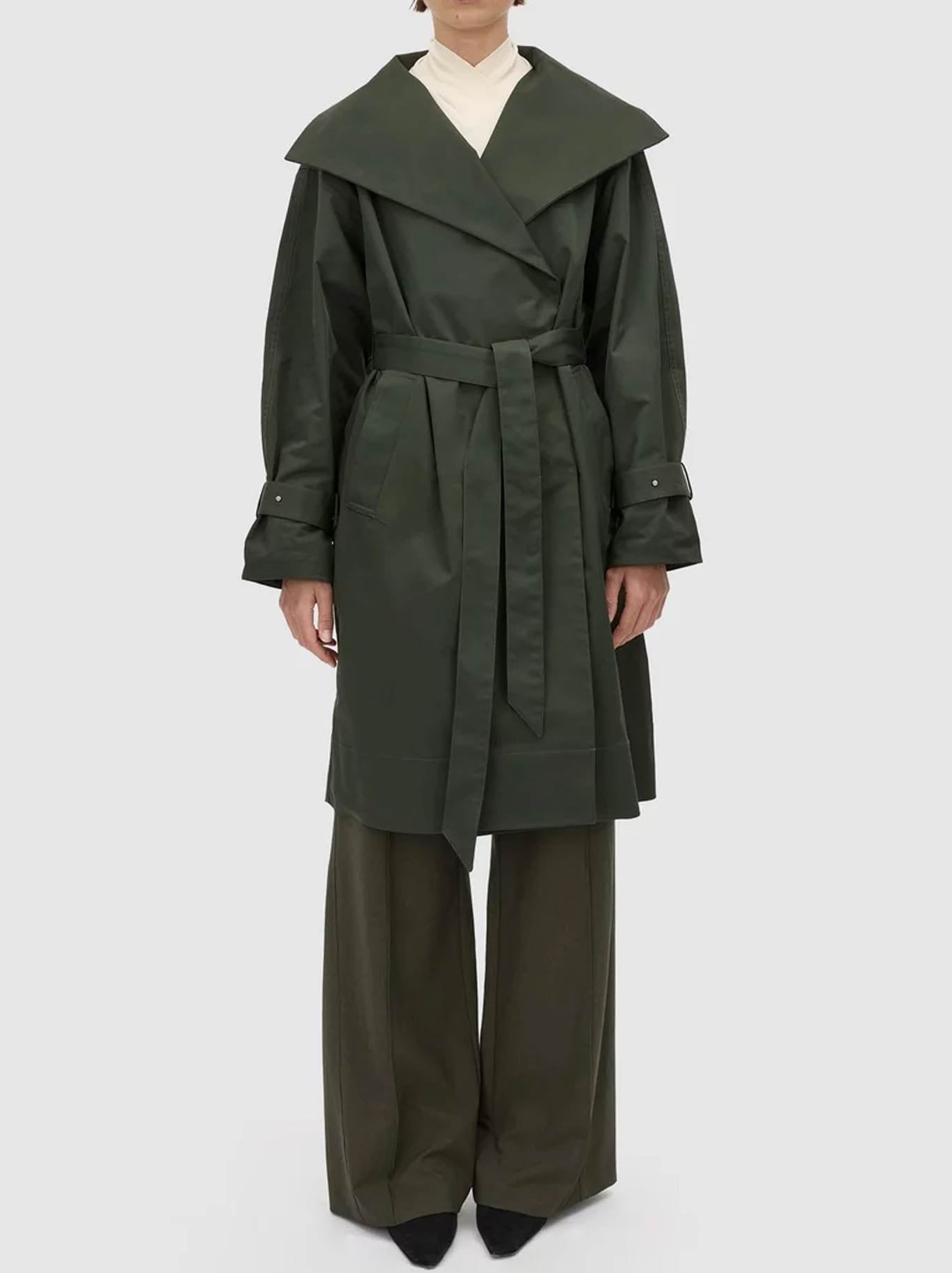 CAMILLA AND MARC GIA FUNNEL NECK COAT