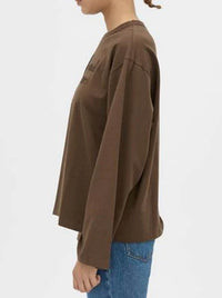 CAMILLA AND MARC MAREN EMBROIDERED LONG SLEEVE TEE