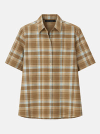 CAMILLA AND MARC ARIAN SHORT SLEEVE CHECK SHIRT