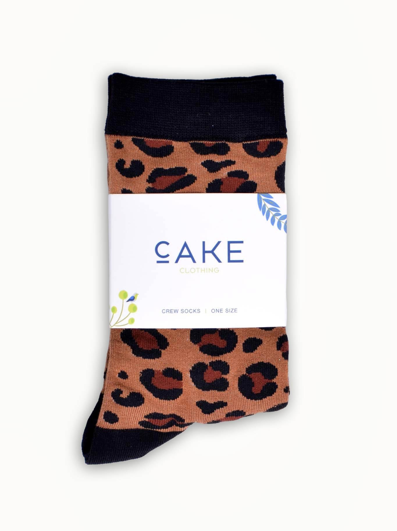 CAKE PRINTED CREW SOCKS