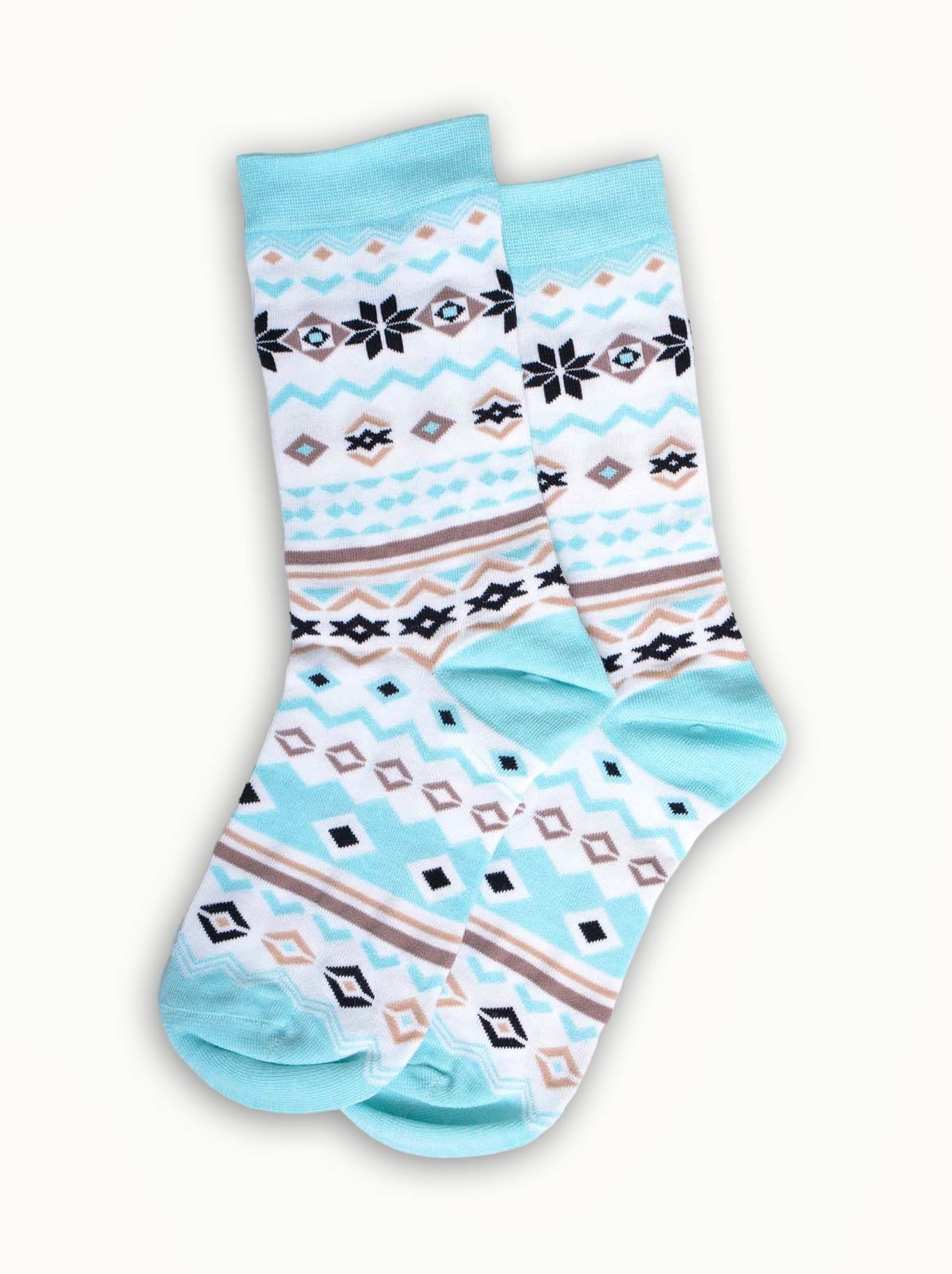 CAKE PRINTED CREW SOCKS