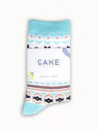 CAKE PRINTED CREW SOCKS