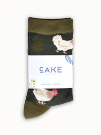 CAKE PRINTED CREW SOCKS