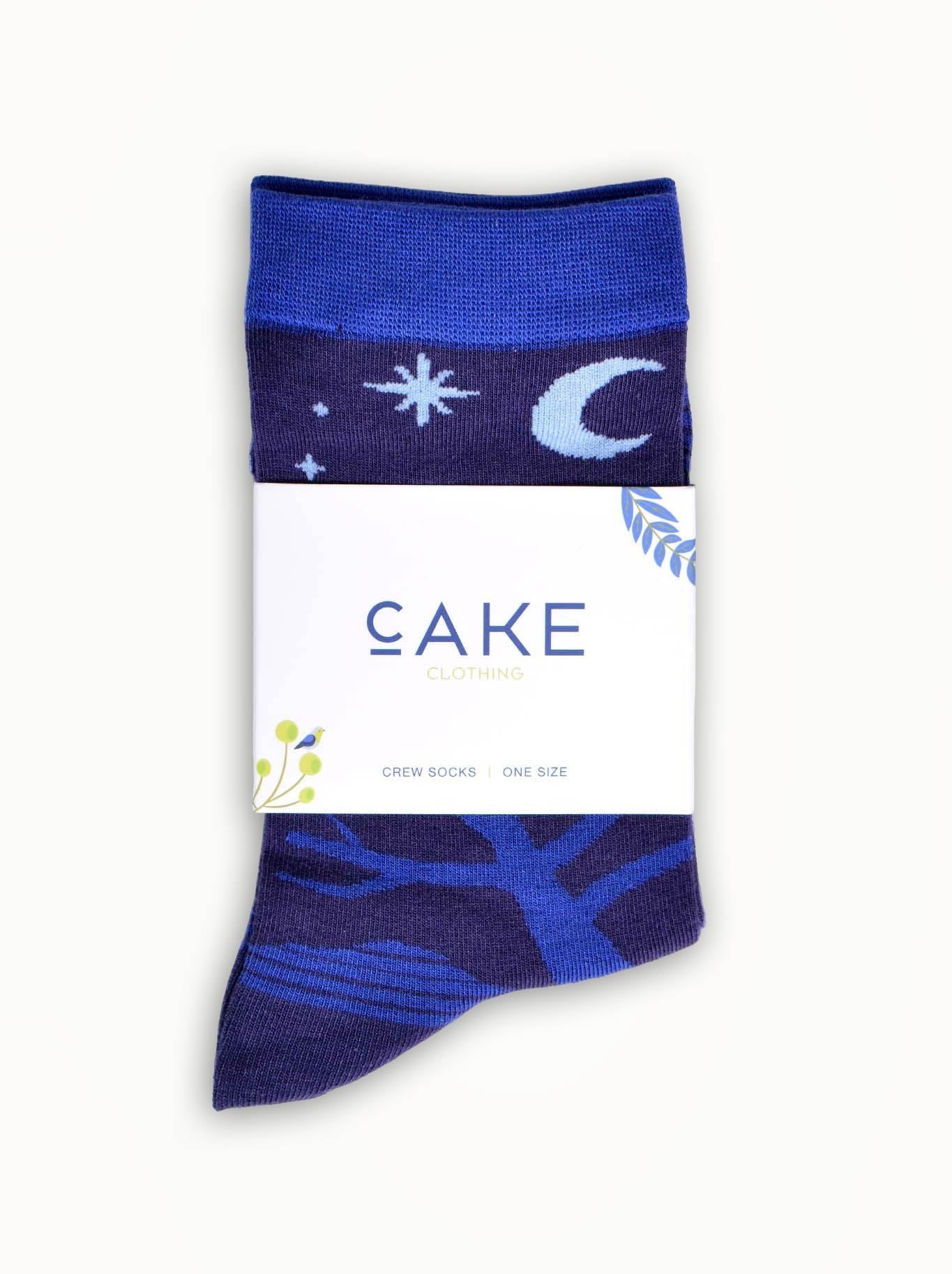 CAKE PRINTED CREW SOCKS