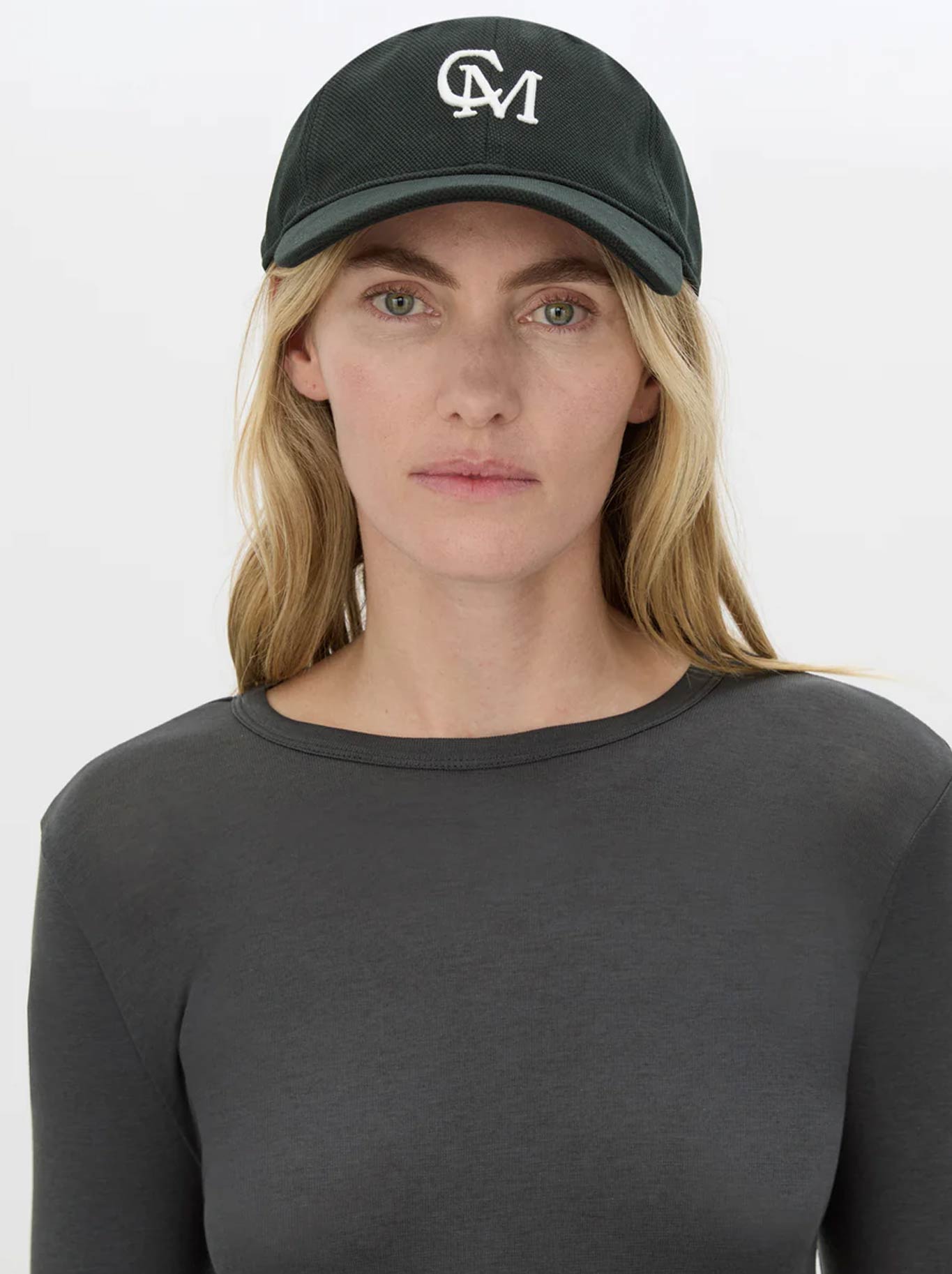 CAMILLA AND MARC ISOLDE EMBROIDERED LOGO CAP