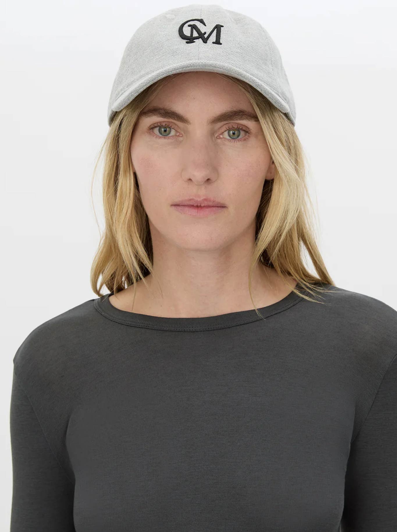 CAMILLA AND MARC ISOLDE EMBROIDERED LOGO CAP