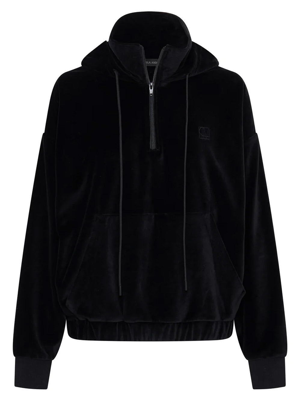 CAMILLA AND MARC SIMONE VELOUR ZIP UP HOODIE Yeltuor