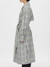 CAMILLA AND MARC DELTA PLAID TRENCH