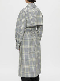 CAMILLA AND MARC DELTA PLAID TRENCH
