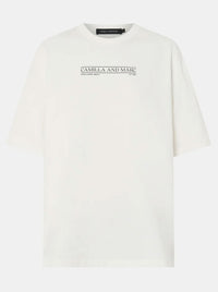 CAMILLA AND MARC RIGEL LOGO TEE