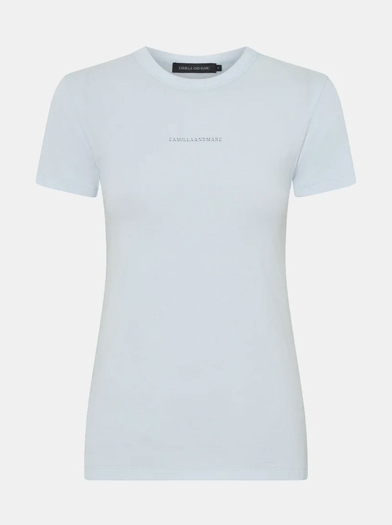 CAMILLA AND MARC SUVERO SLIM FIT LOGO TEE