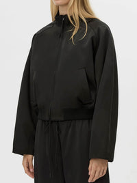 CAMILLA AND MARC TAMAR SATIN BOMBER JACKET
