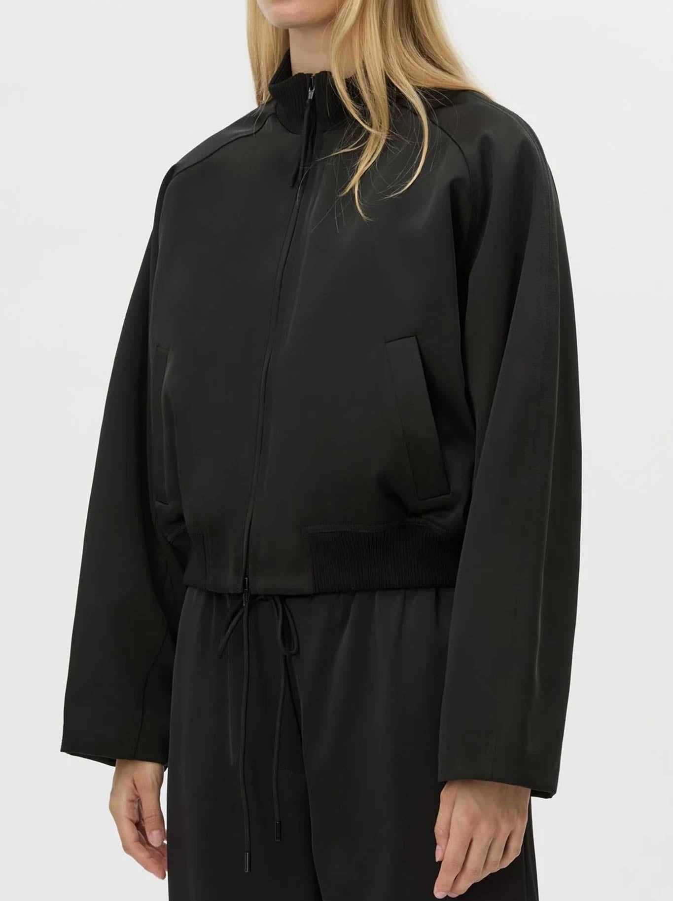 CAMILLA AND MARC TAMAR SATIN BOMBER JACKET