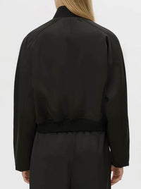 CAMILLA AND MARC TAMAR SATIN BOMBER JACKET