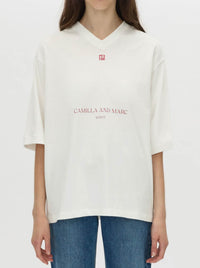 CAMILLA AND MARC LARISSA LOGO TEE