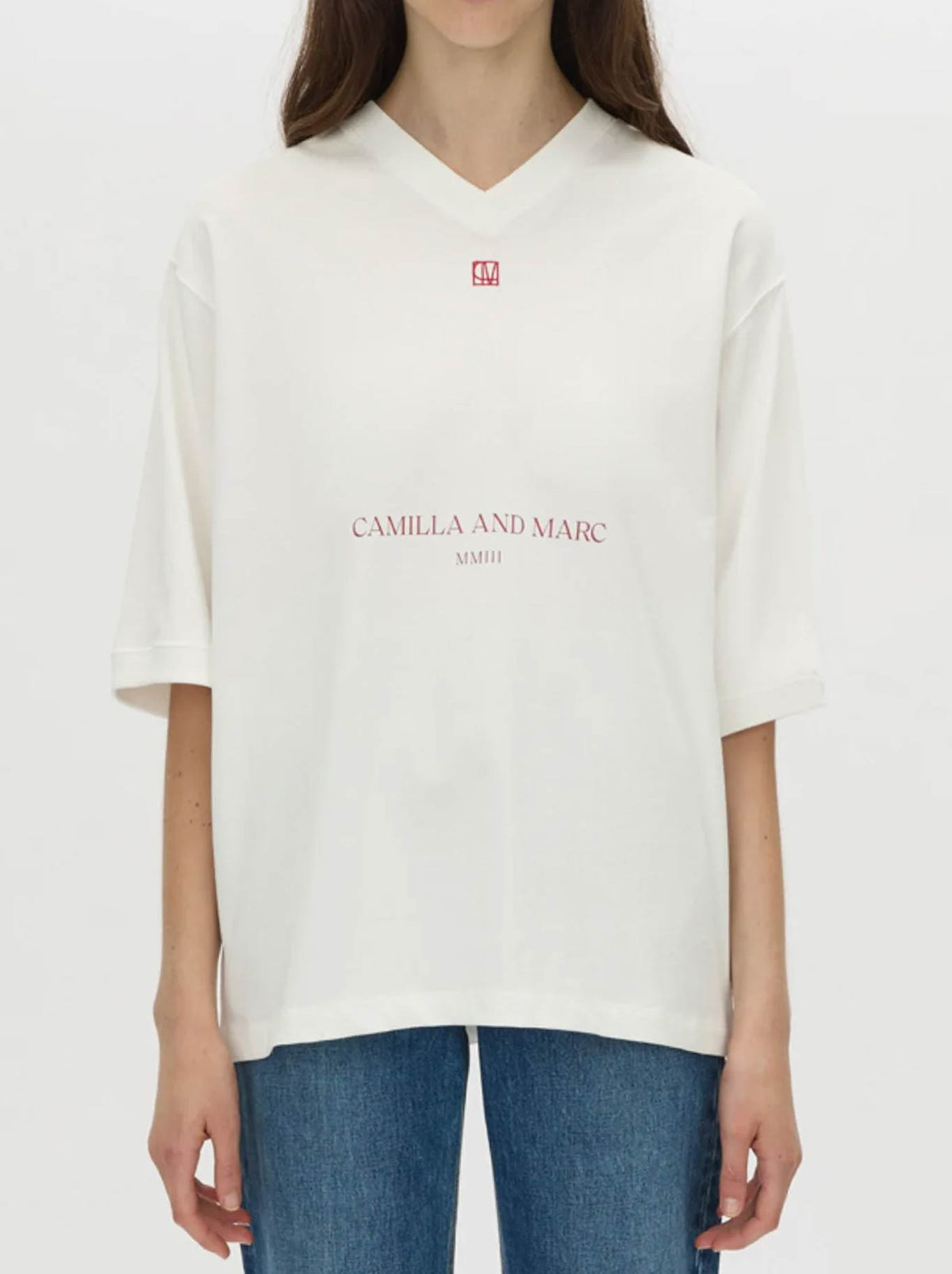 CAMILLA AND MARC LARISSA LOGO TEE