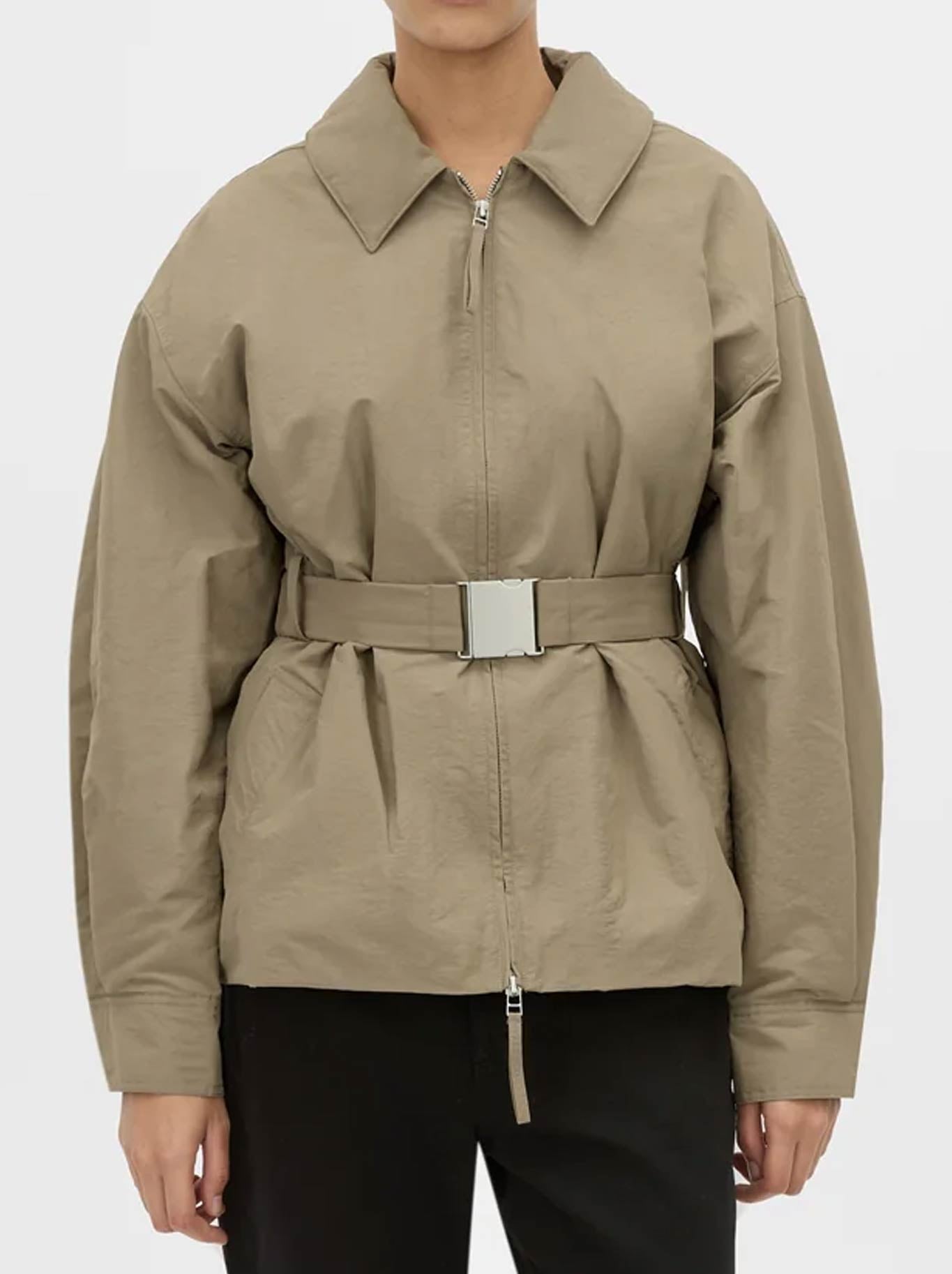 CAMILLA AND MARC MANON PADDED BELTED JACKET
