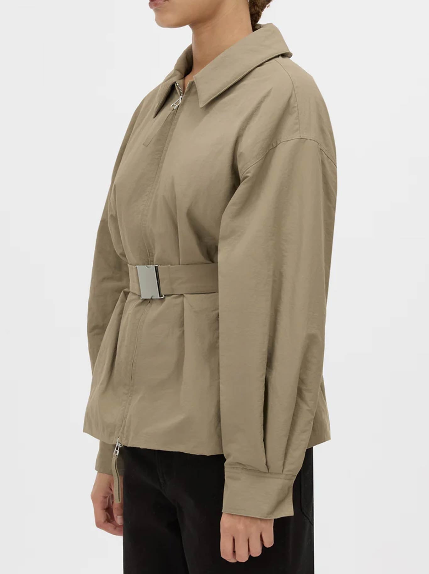 CAMILLA AND MARC MANON PADDED BELTED JACKET