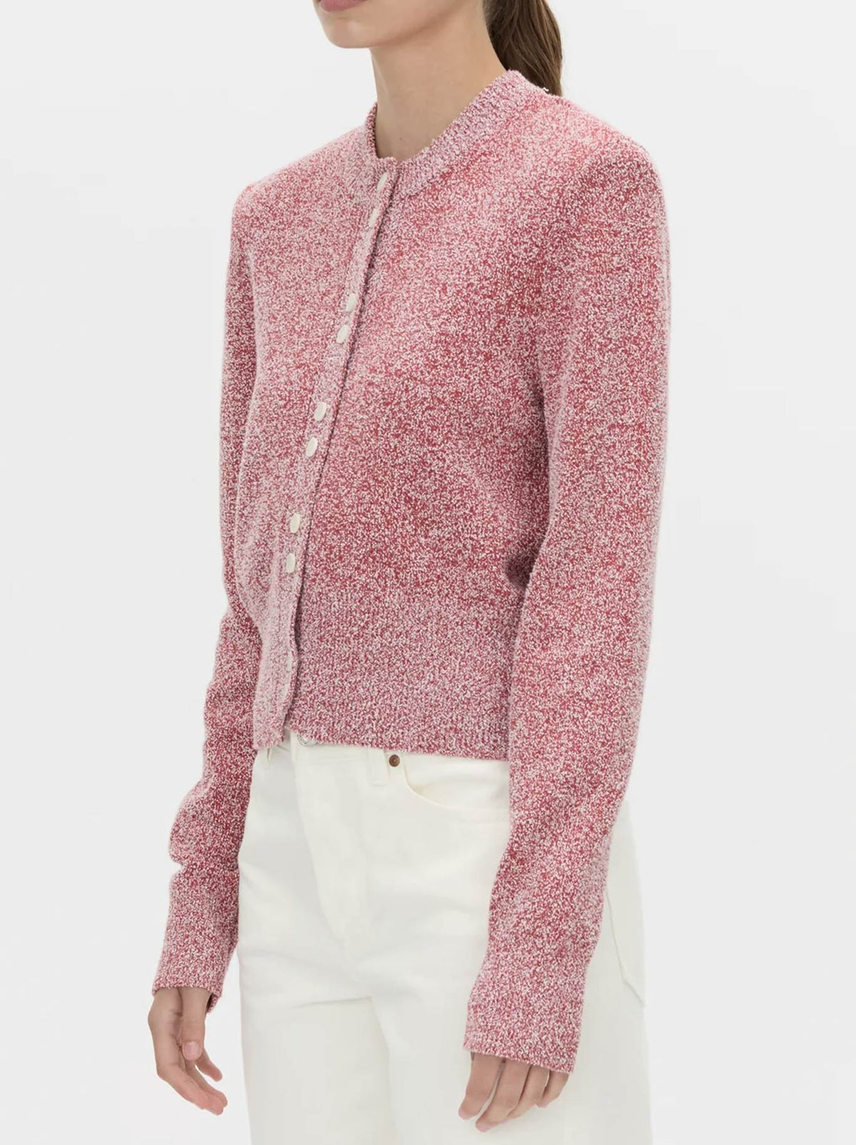 CAMILLA AND MARC SOLEO TEXTURED KNIT CARDIGAN