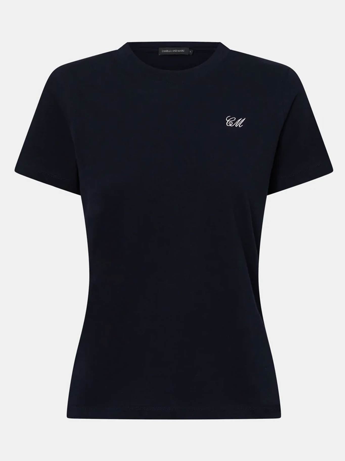 CAMILLA AND MARC BIRDIE FITTED PRINT TEE